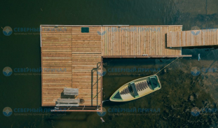 Причал, Понтоны