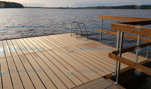 Причал, Понтоны