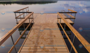 Причал, Понтоны