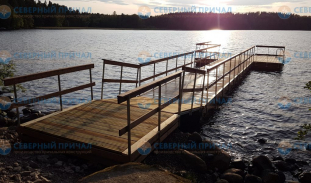 Причал, Понтоны