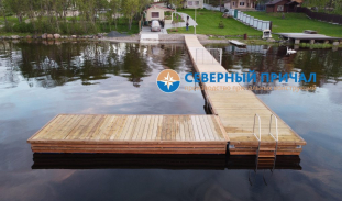 Причал, Понтоны