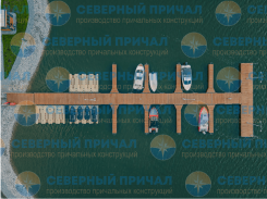 Понтон причал