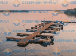 Понтон причал