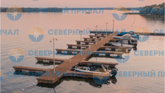 Понтон причал